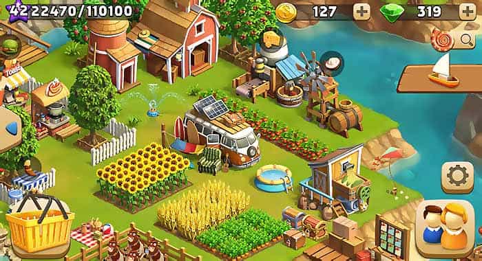 Funky Bay: Farm & Adventure Game